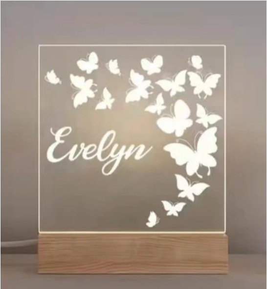 Cross-border e-commerce new and exotic products 3d night light Christmas gift for children's creative cartoon holiday