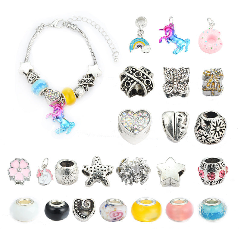 Amazon Countdown 24 Calendar Advent Surprise Blind Box DIY Creative Combination Christmas Bracelet Set