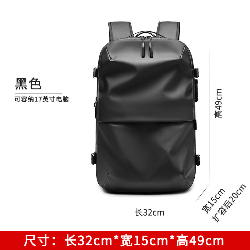 Vacuum Compression Backpack Men's Backpack Large Capacity Business Travel Computer Bag Multifunctional Travel Bag Compression Bag