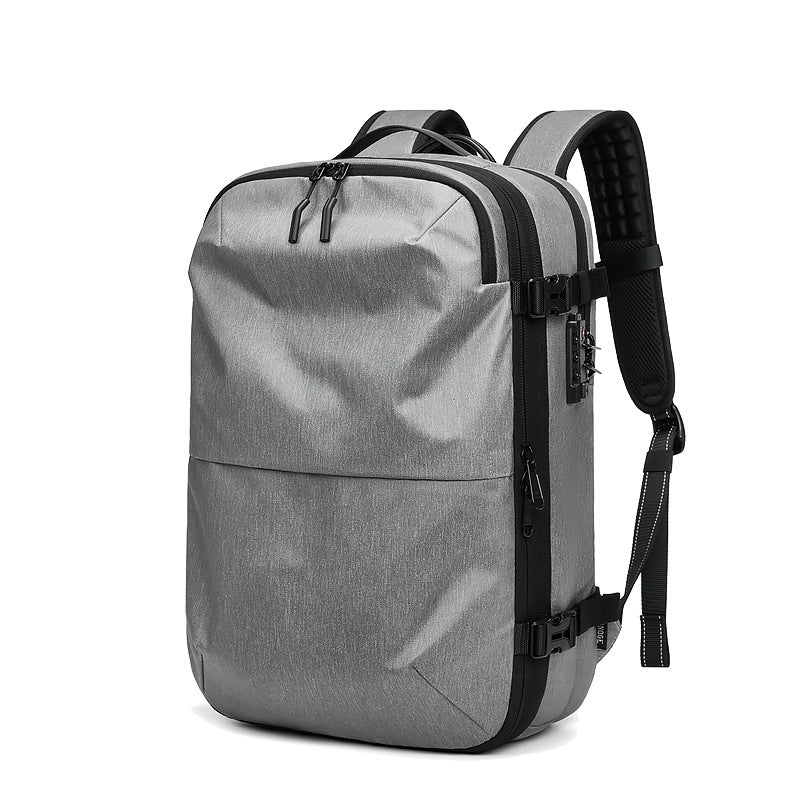 Vacuum Compression Backpack Men's Backpack Large Capacity Business Travel Computer Bag Multifunctional Travel Bag Compression Bag