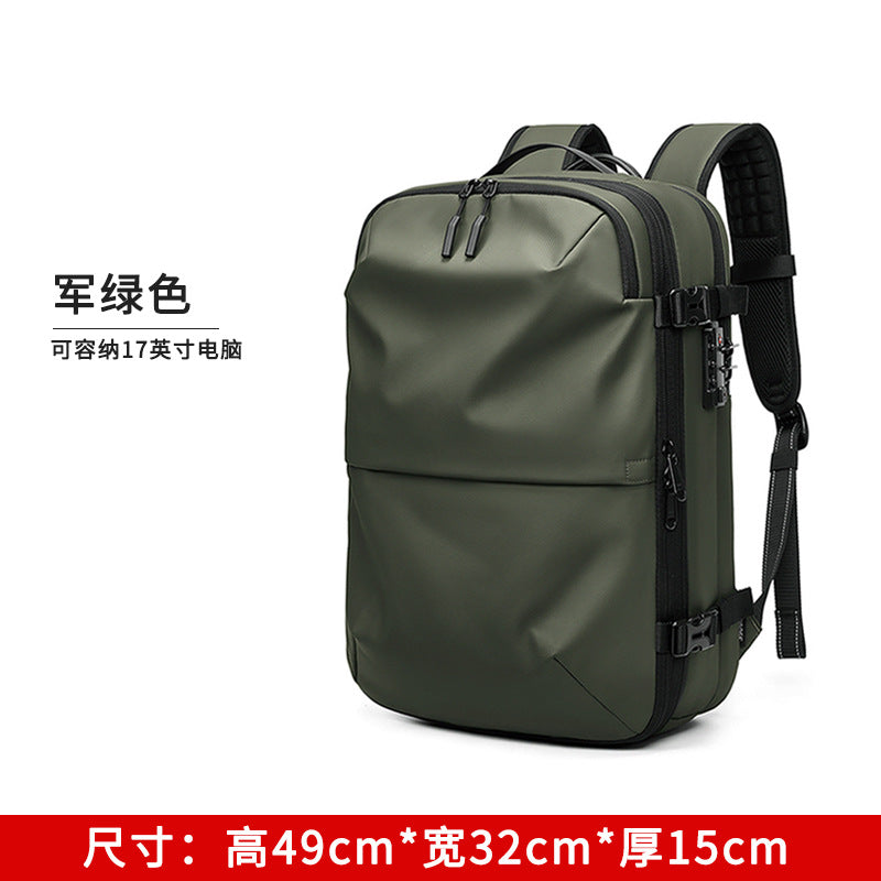 Vacuum Compression Backpack Men's Backpack Large Capacity Business Travel Computer Bag Multifunctional Travel Bag Compression Bag