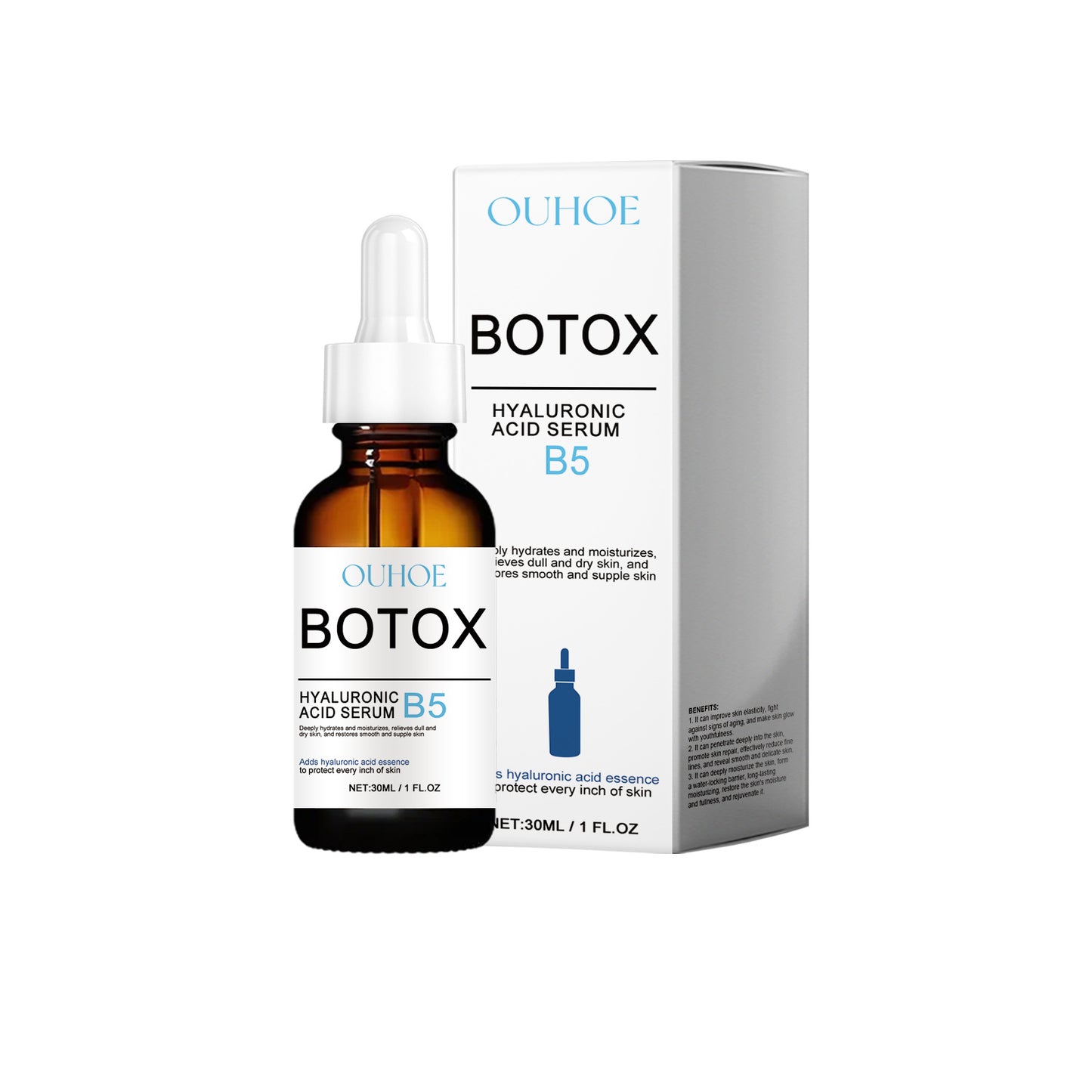 OUHOE b5 hyaluronic acid essence facial skin hydrating moisturizing skin essence