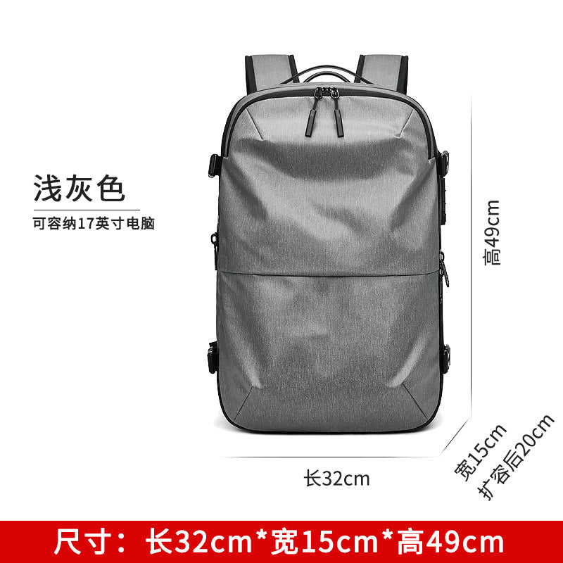 Vacuum Compression Backpack Men's Backpack Large Capacity Business Travel Computer Bag Multifunctional Travel Bag Compression Bag