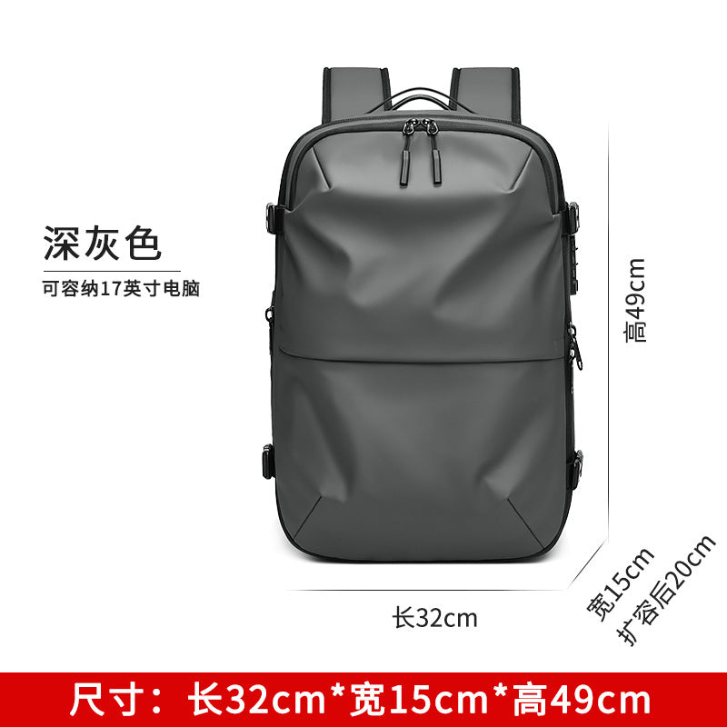 Vacuum Compression Backpack Men's Backpack Large Capacity Business Travel Computer Bag Multifunctional Travel Bag Compression Bag