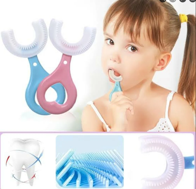 U-Shaped Children's Toothbrush