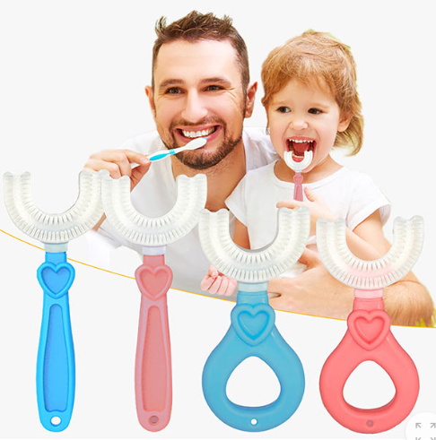 U-Shaped Children's Toothbrush